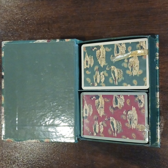 Vintage Playing Cards, Duck Design, Double Deck Card Gift Set, Avon 1994 Grandma - Picture 2 of 7